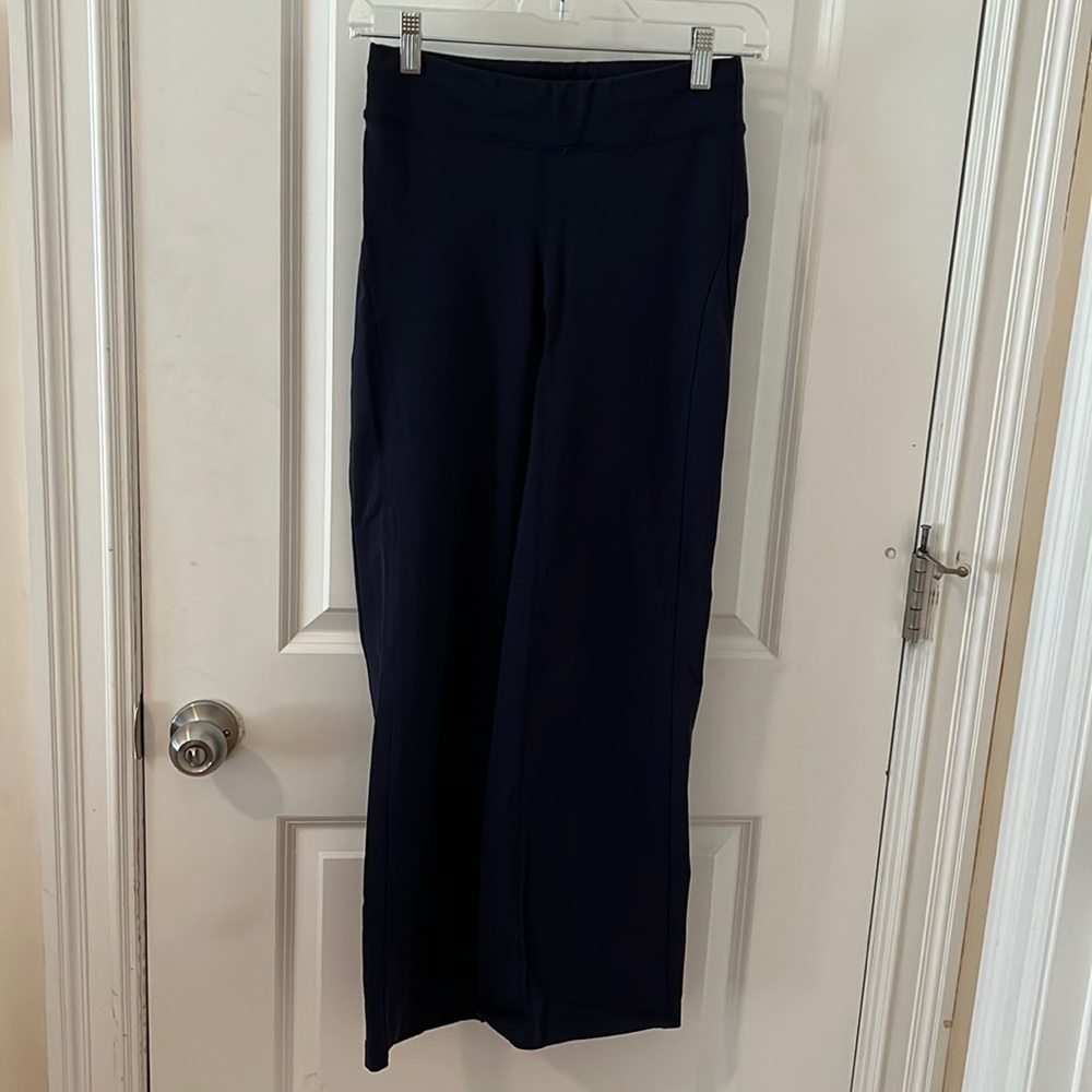 Lucy Power Womens Leggings XS Short Active Wide Leg Stretch Yoga, worn once
